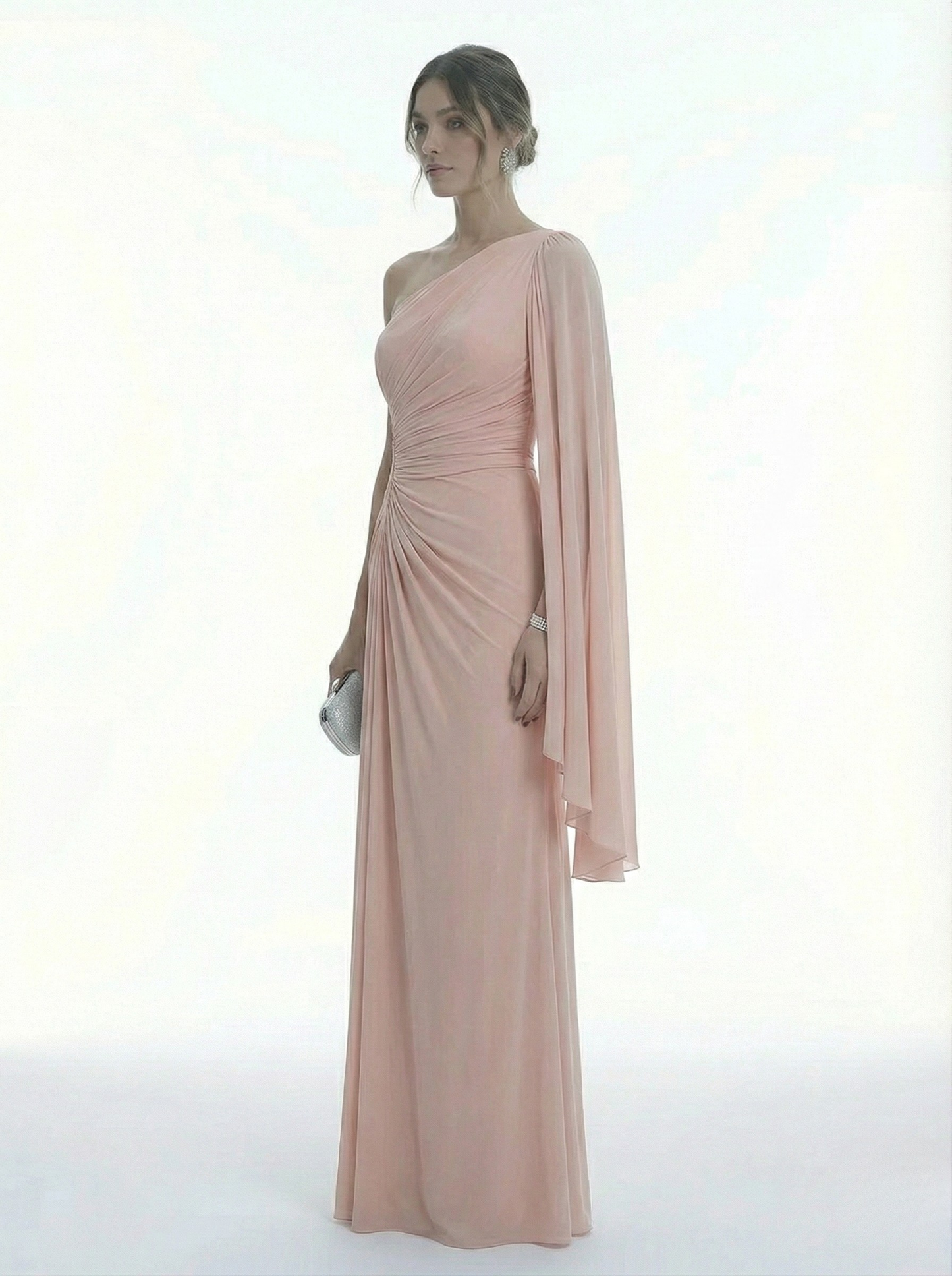 Solavina | Pleated Side Detail Maxi Dress