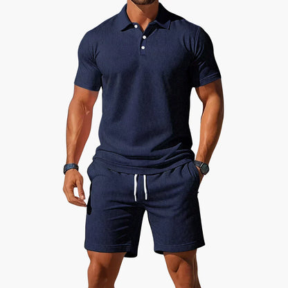Beckett | Casual Polo Two Piece Set