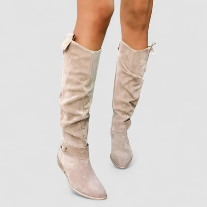 Winona | Vintage Buckle Tall Boots
