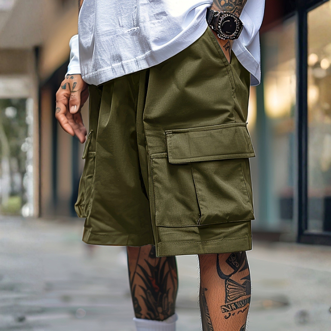 Braydon | Multi Pocket Streetwear Shorts