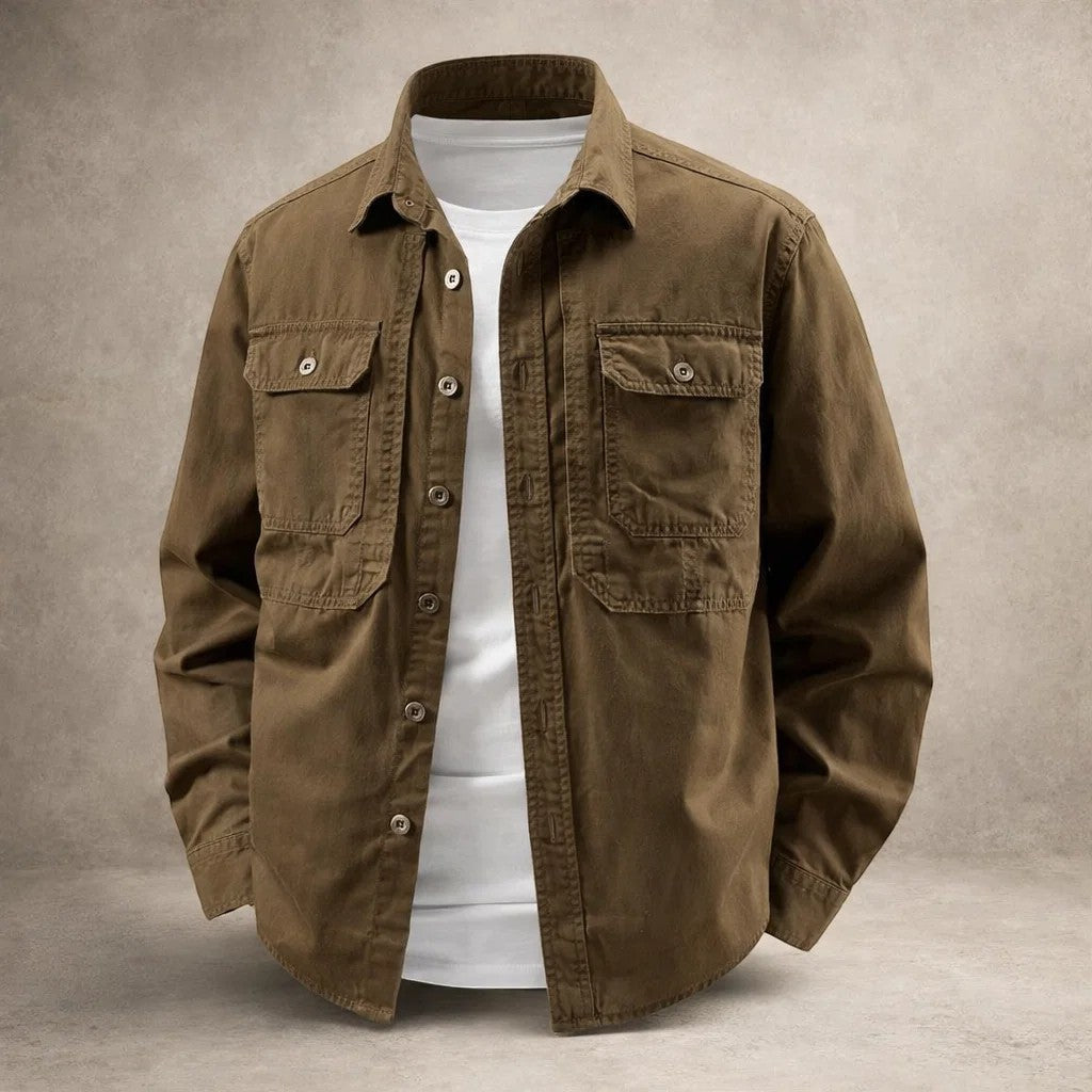 Kaelric | Long Sleeve Field Jacket