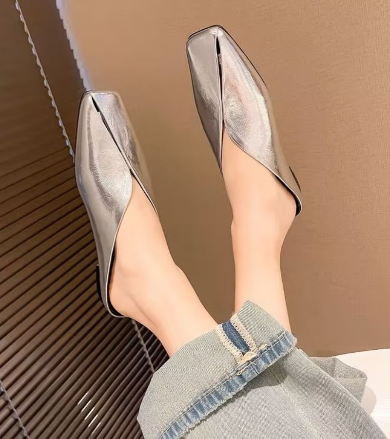 Bellamira | Fashion Forward Square Toe Mules