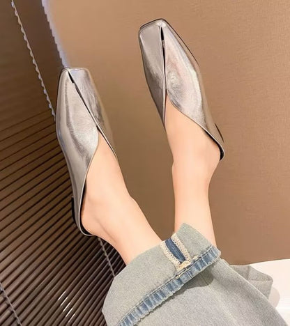 Bellamira | Fashion Forward Square Toe Mules