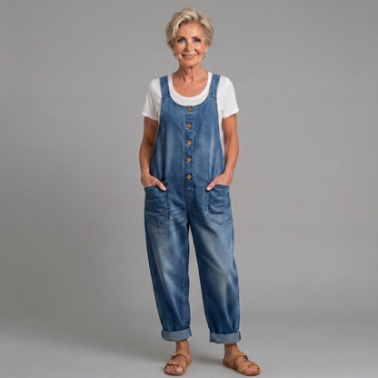 Zenobia | Everyday Denim Overall Jumpsuit