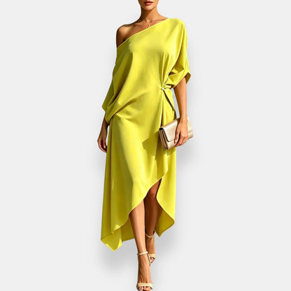 Theodosia | Ruched Side Cocktail Dress