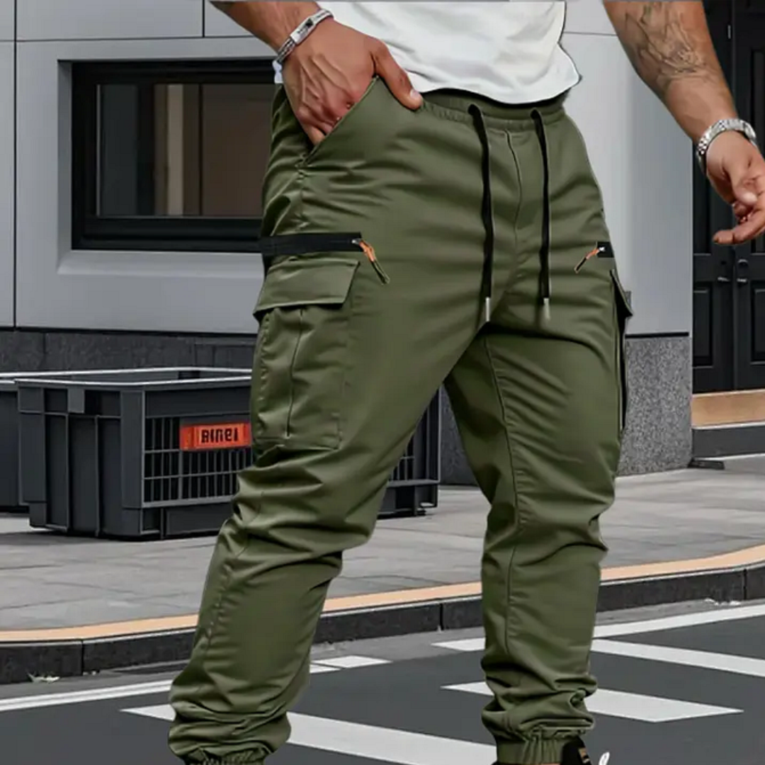 Kaelor | Drawstring Utility Joggers