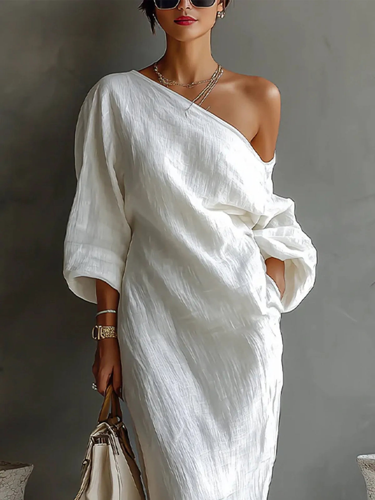 Wendeline | Vibrant Off Shoulder Maxi Dress