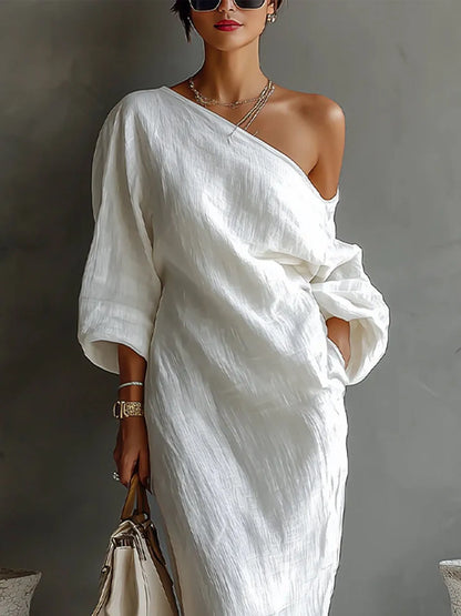 Wendeline | Vibrant Off Shoulder Maxi Dress