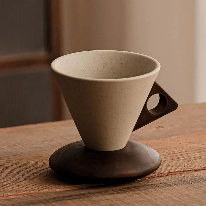 Lavina | Minimalist Cone Coffee Cup Set
