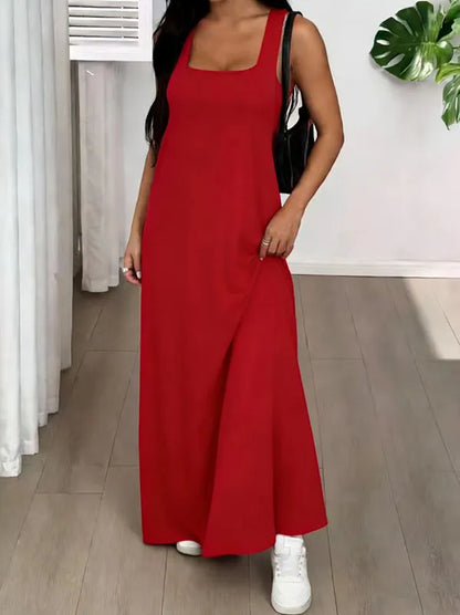 Celandra | Relaxed Fit Sleeveless Maxi Dress