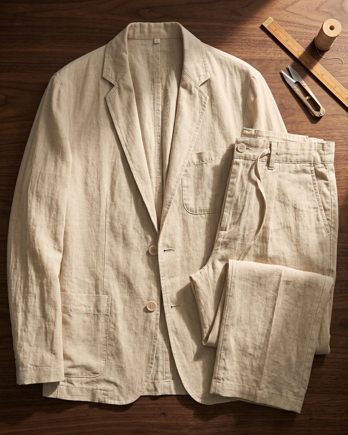 Fairmont | Tailored Linen Suit Set