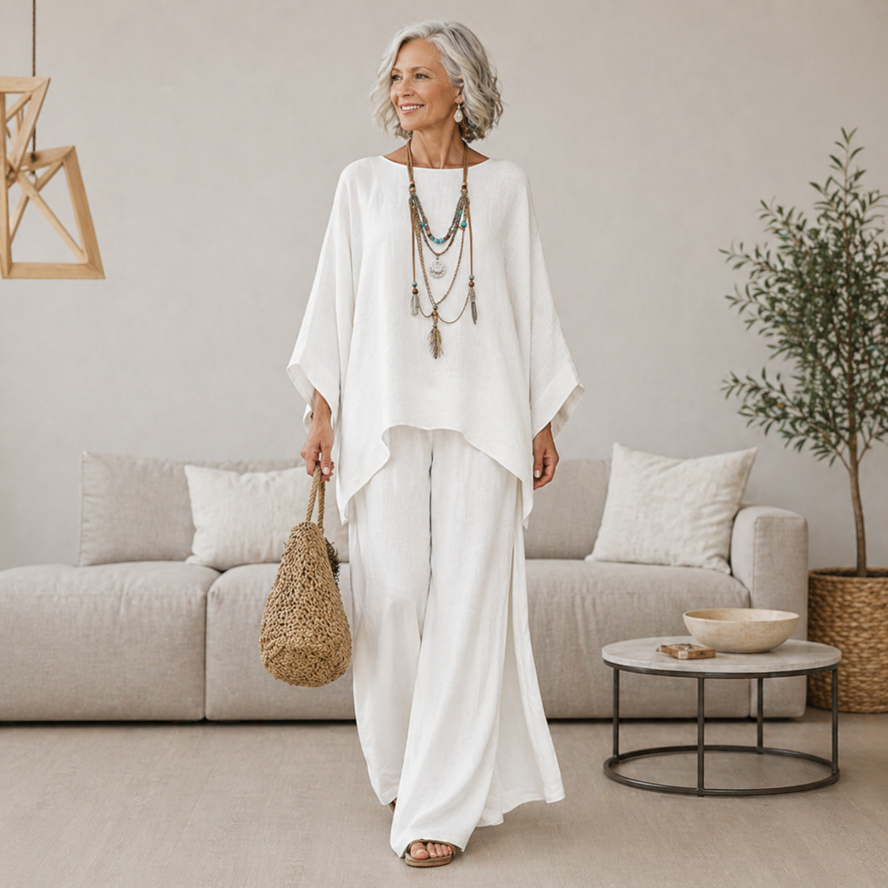 Brisette | Relaxed Drape Two Piece Set