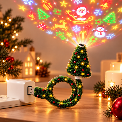 Yulena | Festive Christmas Pattern Projector Light