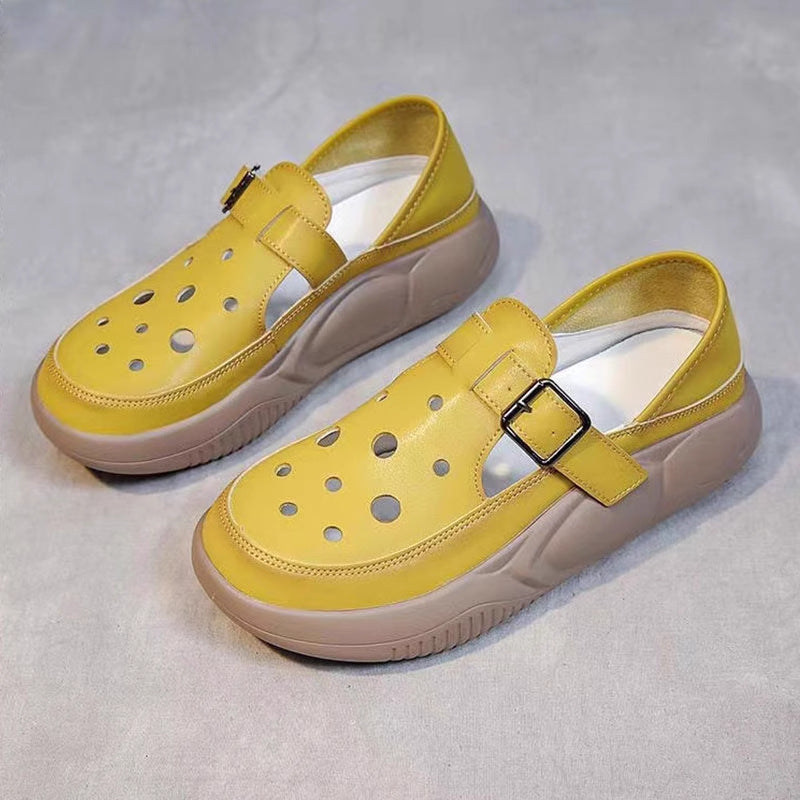 Brialyn | Perforated Casual Mary Jane Shoes