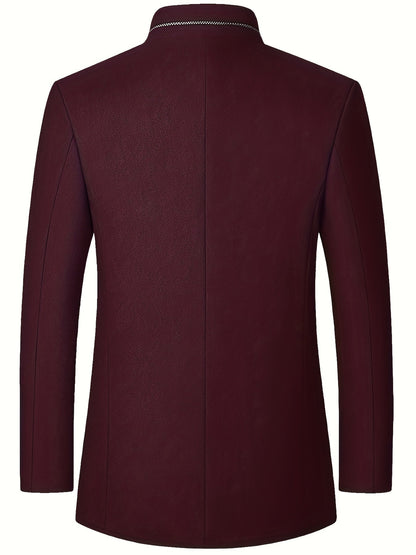Lowell | Tailored Stand Collar Winter Coat