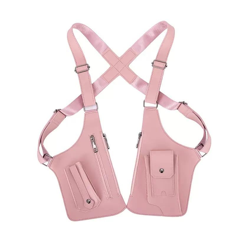 Pellax | Streetwear Adjustable Strap Dual Holster Chest Bag