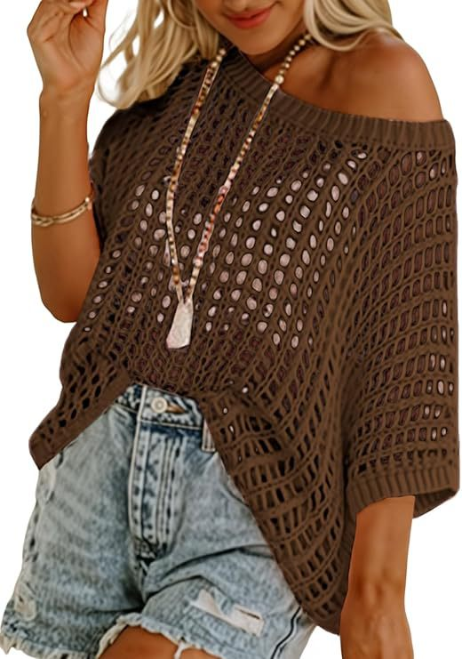 Tahlia | Lightweight Crochet Pullover