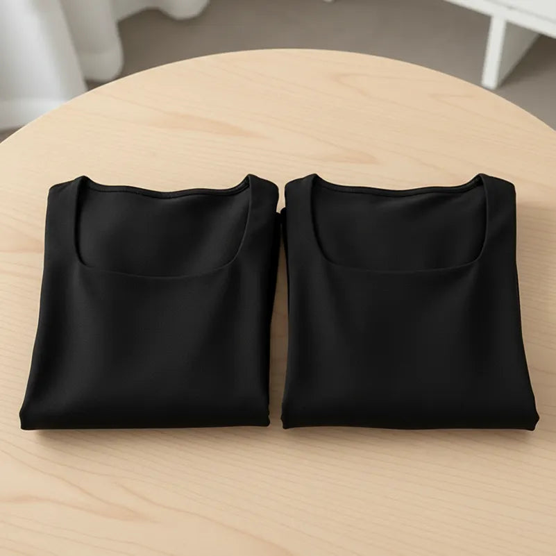 Orelisse | Square Neck Wide Leg Jumpsuit