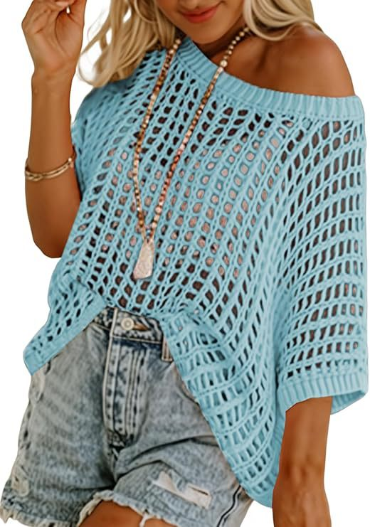 Tahlia | Lightweight Crochet Pullover