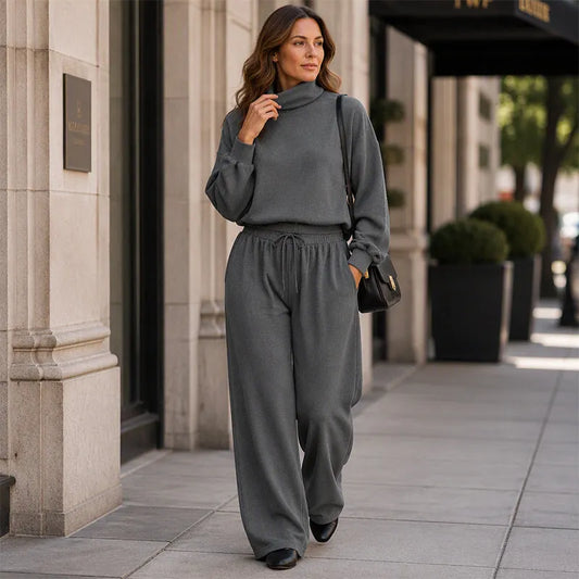 Amarisse | Soft Turtleneck Two Piece Set
