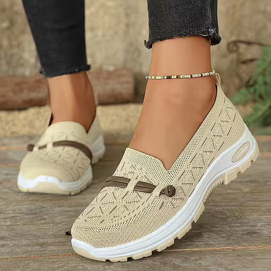 Varelle | Knit Slip On Walking Shoes