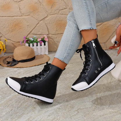 Shelby | Flexible Sole Lace Up Boots