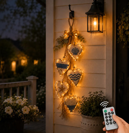 Valoria | Illuminated Heart Wall Hanging