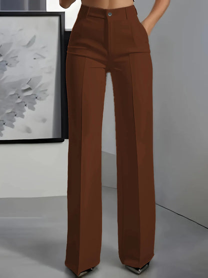 Kessara | Tailored High Rise Wide Leg Trousers