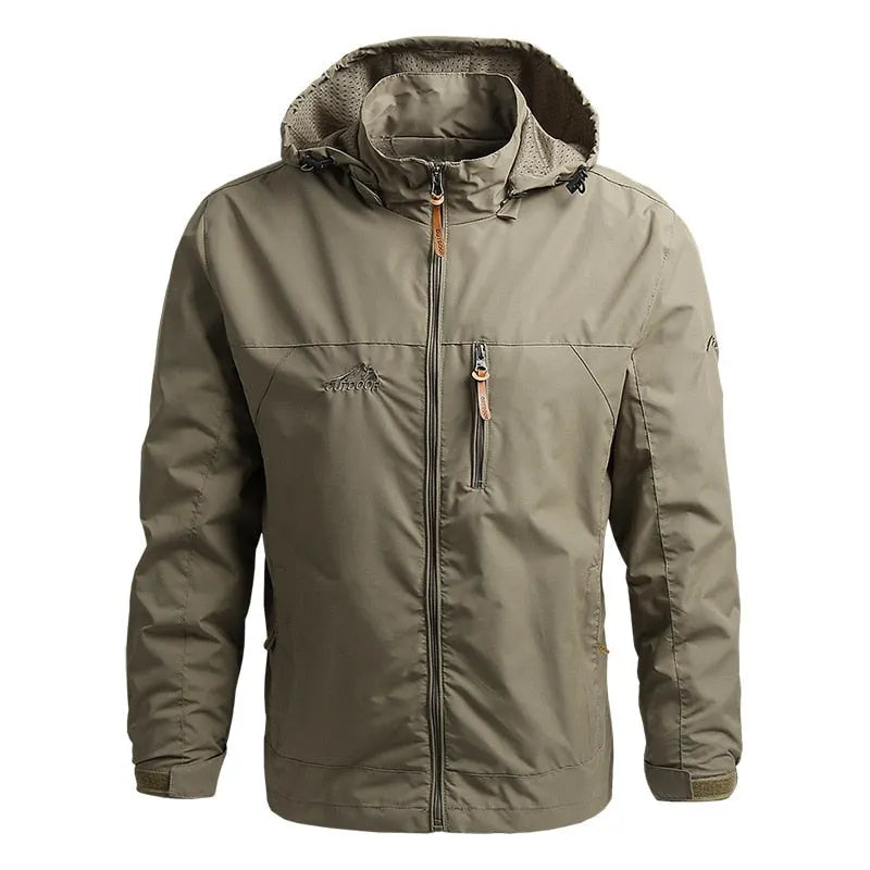 Bertram | Casual Zip Front Hooded Jacket