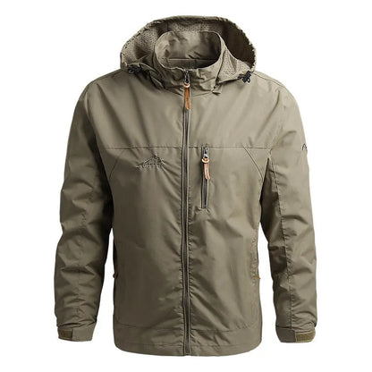Bertram | Casual Zip Front Hooded Jacket