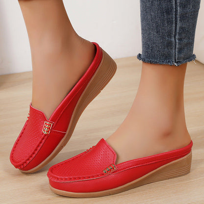 Thessira | Casual Wedge Loafers