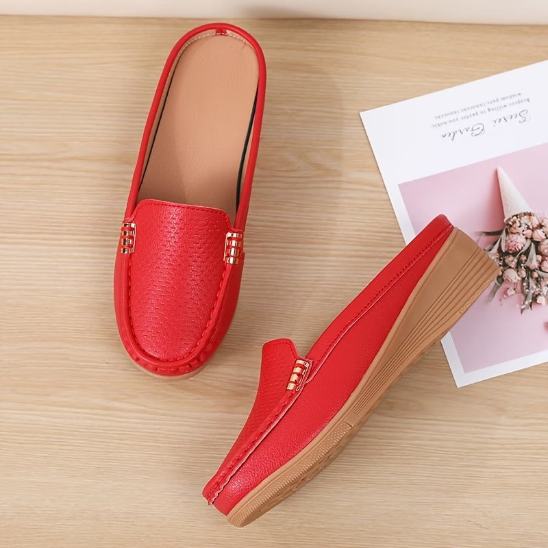 Thessira | Casual Wedge Loafers