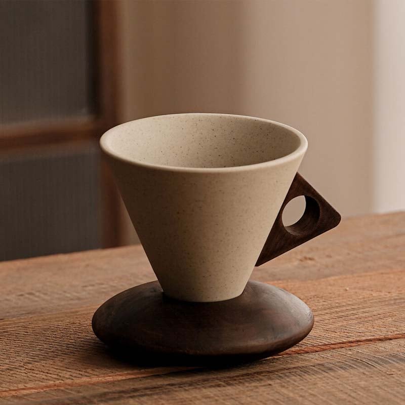 Lavina | Minimalist Cone Coffee Cup Set