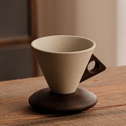 Lavina | Minimalist Cone Coffee Cup Set