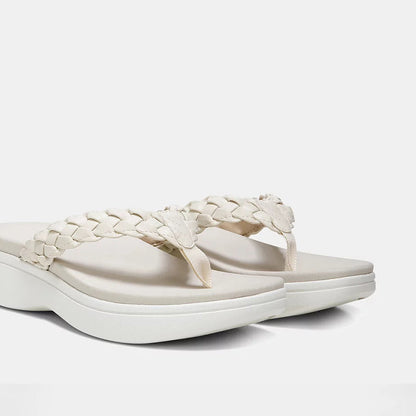 Seren | Woven Strap Wedge Sandals