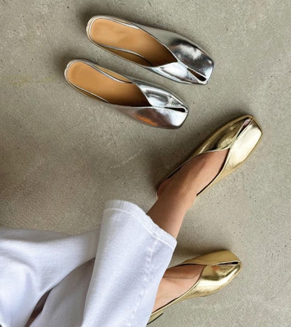 Bellamira | Fashion Forward Square Toe Mules