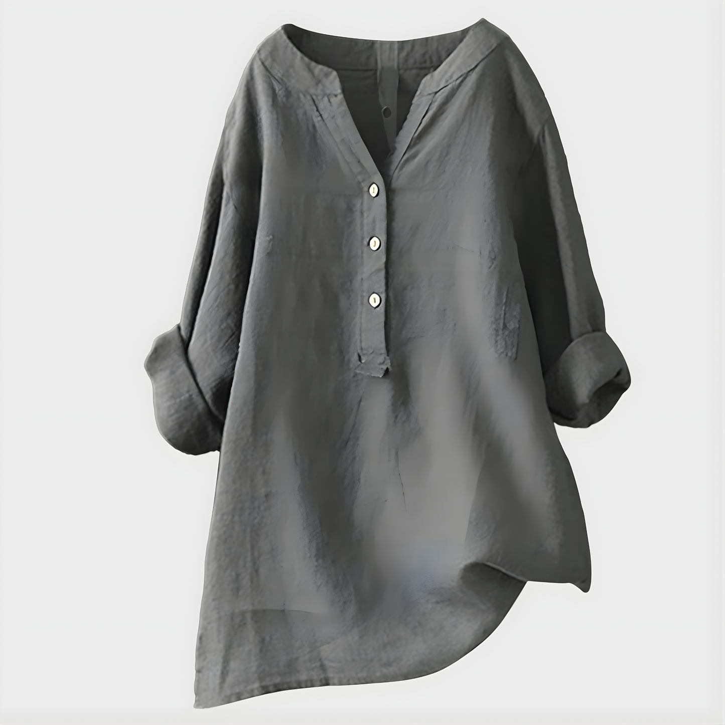 Calyndra | Loose Fit Long Sleeve Blouse