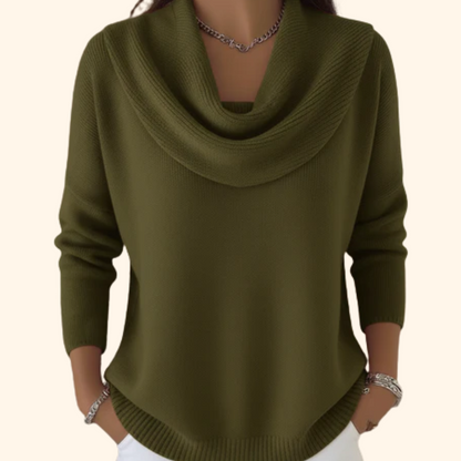 Rosamere | Luxe Cowl Neck Sweater