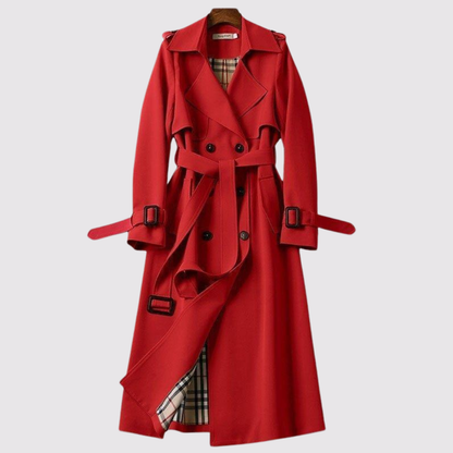 Cerysse | Tailored Double Breasted Trench Coat