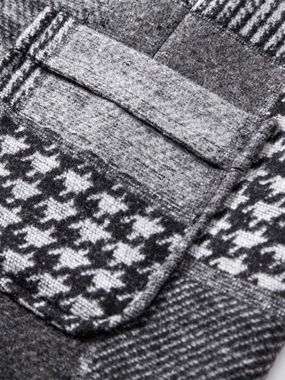 Garran | Patchwork Button Front Waistcoat