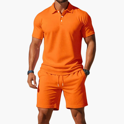 Beckett | Casual Polo Two Piece Set