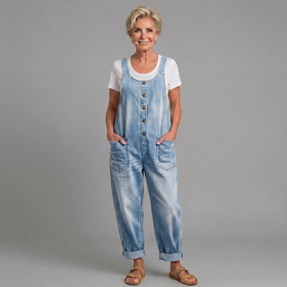Zenobia | Everyday Denim Overall Jumpsuit