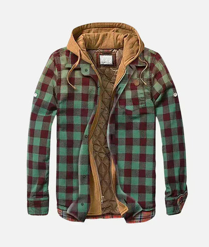Perrin | Vintage Plaid Quilted Jacket