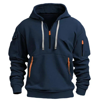 Vaughan | Casual Utility Pullover Hoodie