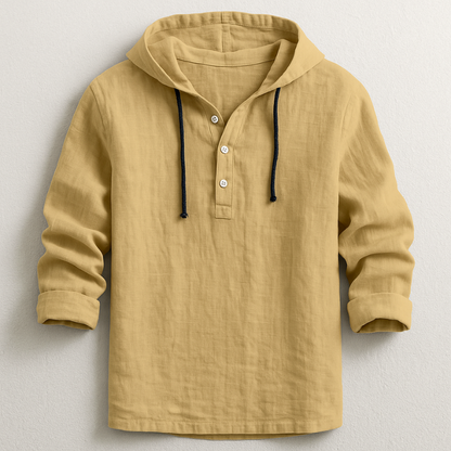 Daxton | Lightweight Long Sleeve Hooded Shirt