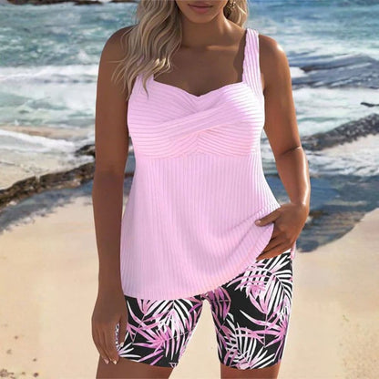 Ysoria | Ribbed Swimwear Two Piece Set