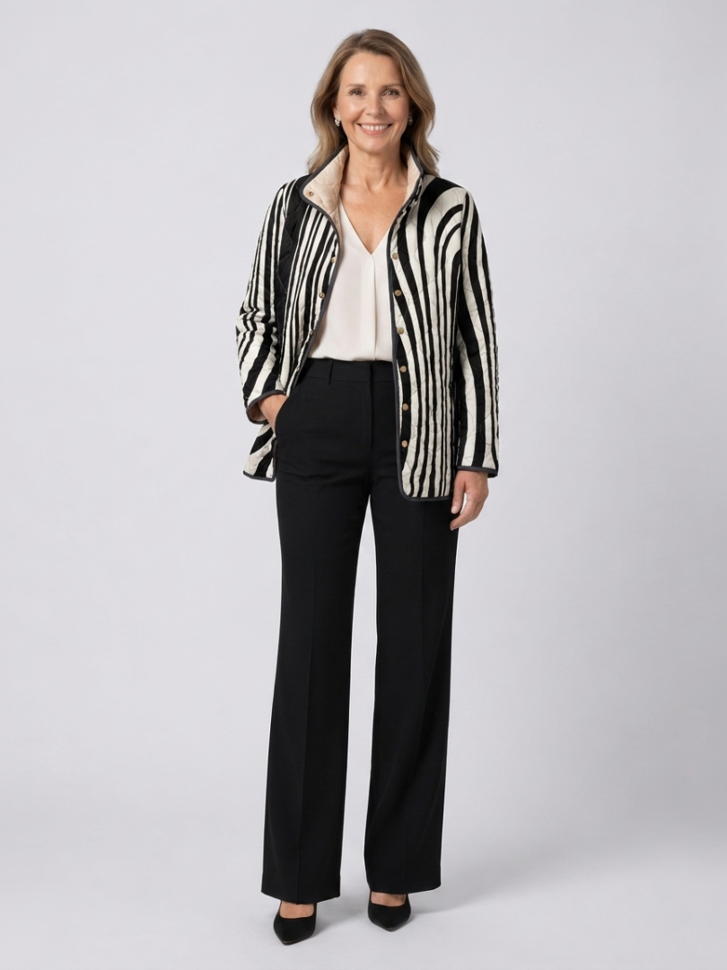 Petalina | Quilted Longline Jacket