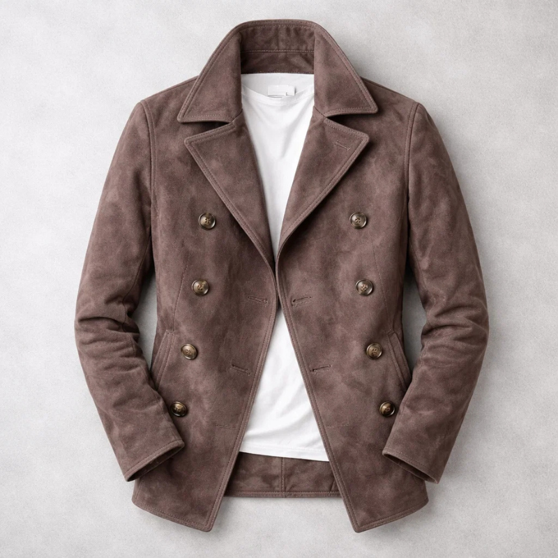 Redmond | Classic Lapel Double Breasted Jacket