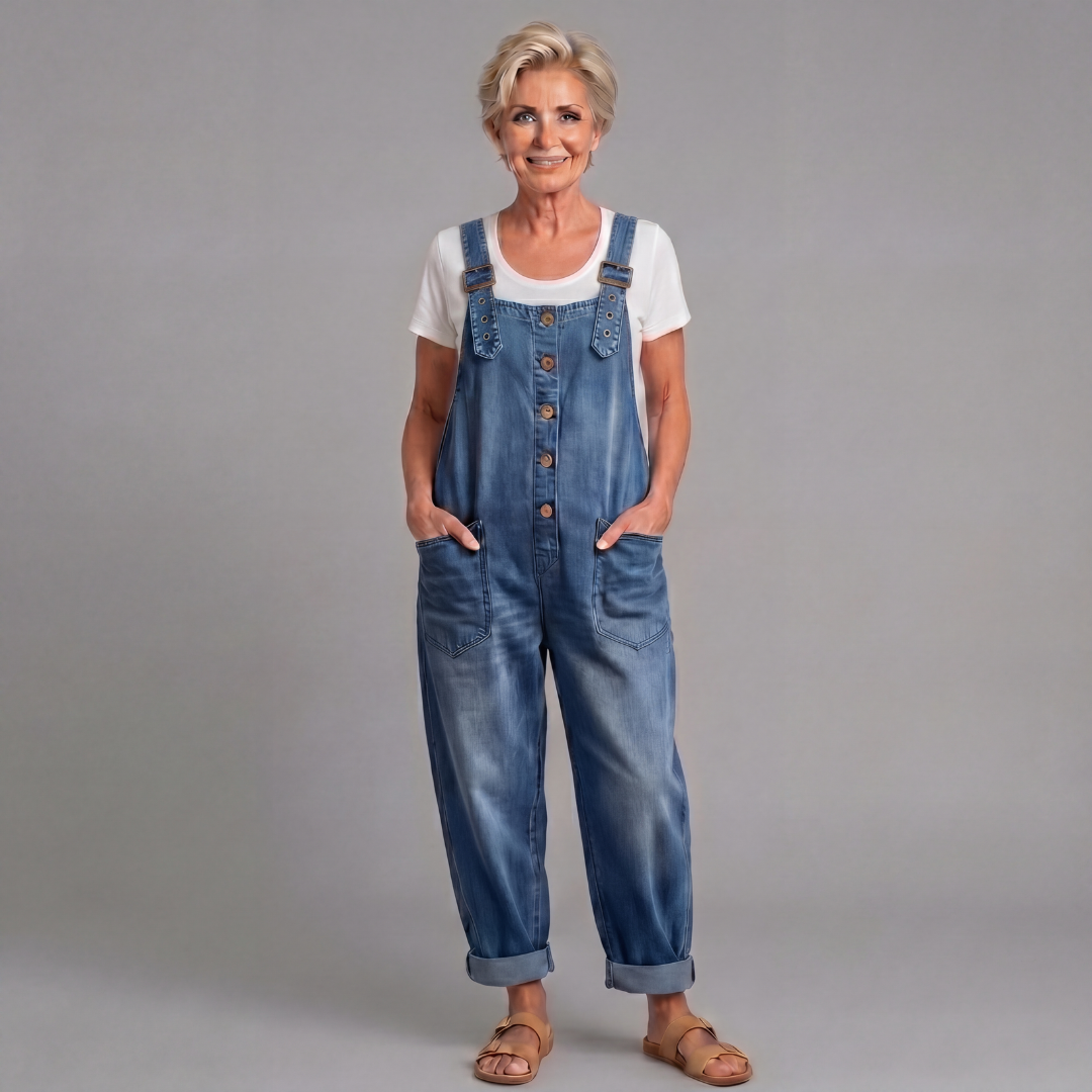 Zenobia | Everyday Denim Overall Jumpsuit