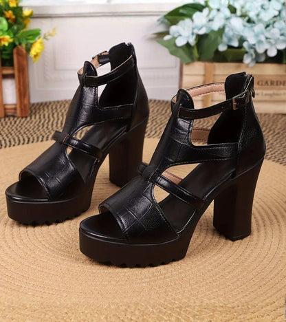 Zaretta | Bold Platform Evening Sandals